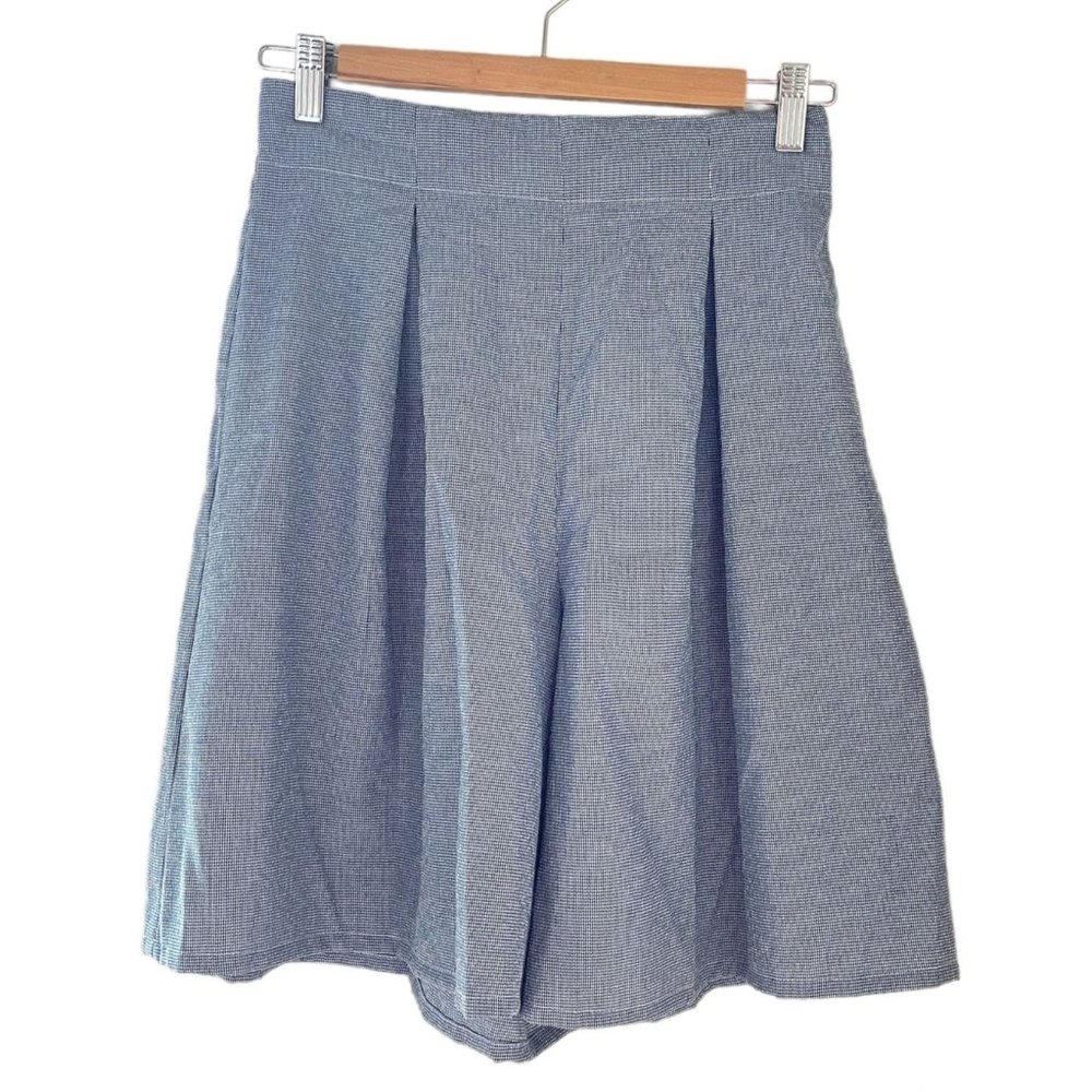 4/$25 Vintage Y2K‎ Fritzi Shorts Super High Waist Houndstooth Womens Petite Sz M